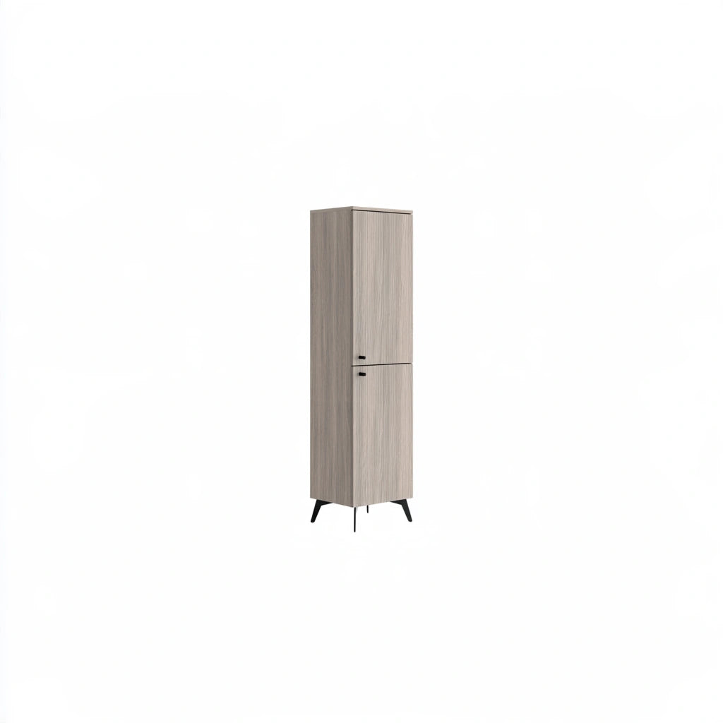 Schoenenkast van hout, kleur lichtbruin