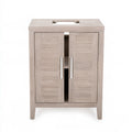 Opbergkast van hout met eikenlook, kleur lichtbruin