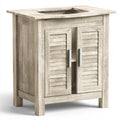Opbergkast van hout met eikenlook, kleur lichtbruin